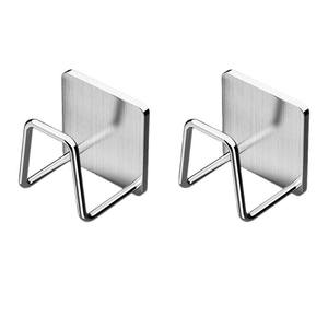 Moderno Estante de Almacenamiento Metálico para Cocina y Baño, para Colgar en la Pared, con Pinzas para Ollas, Cubierta, Tabla de Cortar y Reposacucharas - Product Image 1