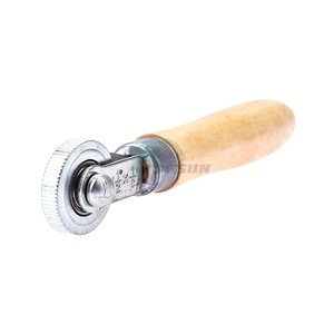 Puncture Repair Tube Tool Car Truck Tyres Wood <strong>Handle</strong> Ball Bearing Tire Tyre Patch Roller <strong>Stitcher</strong> - Product Image 1
