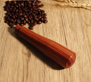 Poignée à café en bois pour <span class=keywords><strong>Delonghi</strong></span>/levville, livraison directe depuis l'usine, 51/54/58MM, sans fond - Product Image 3