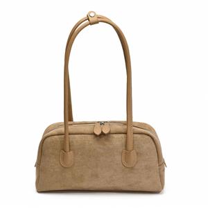 Autumn-Winter Custom Logo Light-Weight Durable Large Capacity <b>Tote</b> <b>Bag</b> Suede PU Women's Shoulder <b>Bag</b> - Product Image 4