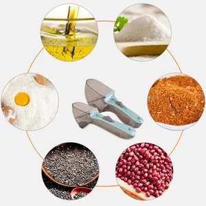 Cuillère doseuse ajustable en plastique avec échelle pour la pâtisserie et la cuisine – Outil de cuisine en gros - Product Image 4