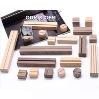 Supports de Présentation de Cartes Numérotées de Table de Mariage en Bois, Faits Main, Durables, Écologiques, Modernes et Simples – Meilleures Ventes