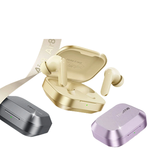 <span class=keywords><strong>Realme</strong></span> Buds Air8 インイヤーANC IPX5防水イヤホン、LEDインジケーター付き、5.4対応、5.4 LHDC Hi-Fiサウンド、20時間以上の再生時間 - Product Image 1