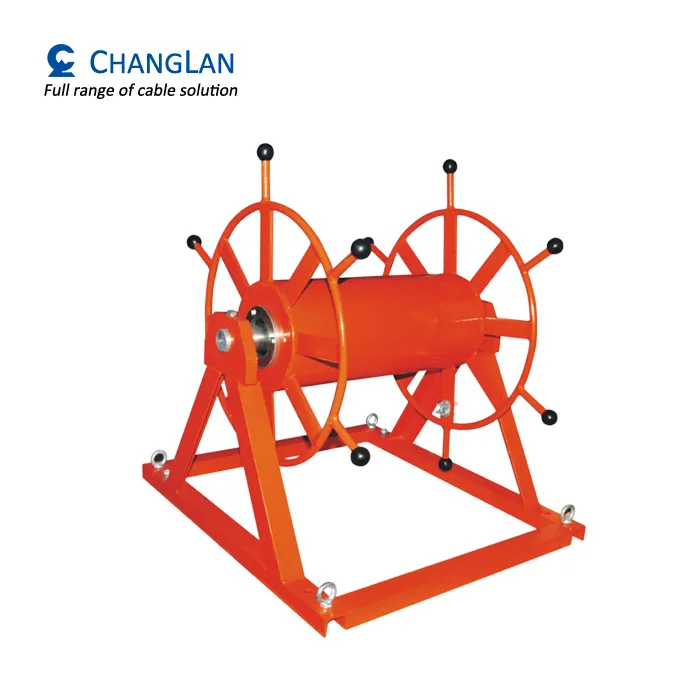 reliable cable laying tools tractor pulling machine for power construction
