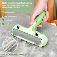 Rouleau anti-poils réutilisable pour animaux domestiques, nettoyeur de poils, outil de toilettage pour canapé, tapis, literie, vente en gros