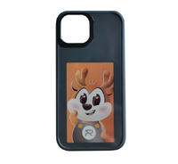 DIY inalámbrico NFC Pantalla de fotos anticaída Compatible con iPhone 12-16 series InkPlay E-Ink pantalla personalizada teléfono funda protectora