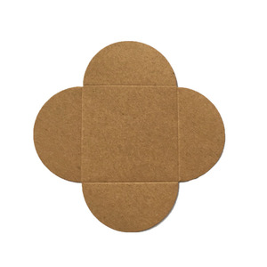 Nhà Máy Bán Buôn Bình Thường 200gsm Brown Kraft <span class=keywords><strong>Paper</strong></span> Petal Phong Bì Không In Ấn 70*70Mm Brown Kraft <span class=keywords><strong>Paper</strong></span> Petal Phong Bì - Product Image 2