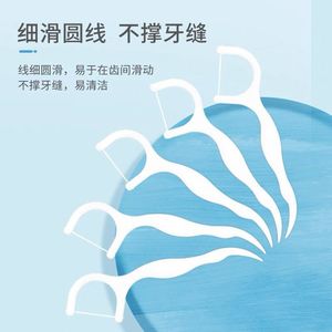 Hainuo <span class=keywords><strong>Scovolini</strong></span> Interdentali 50 Pezzi in Fibra di Mais a Forma di Fiocco Monouso <span class=keywords><strong>per</strong></span> Pulizia Interdentale - Product Image 1