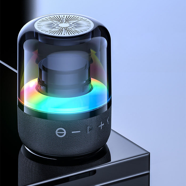 Portable Wireless BT Speakers with Subwoofer Heavy Bass Wireless Gaming Speaker for iPhone Home Office