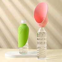 Botella de Agua Universal de Silicona con Forma de Hoja para Mascotas, Botella de Agua Personalizada para Mascotas, Botella de Agua Portátil para Viajes
