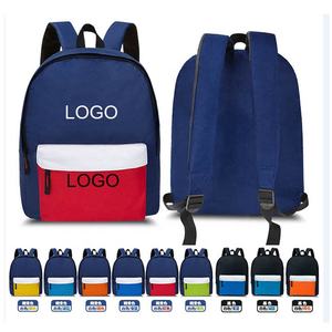 Personalización simple multicolor mochila escolar portátil adolescente estudiante mochila - Product Image 2