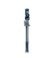 SEEPEX E Series Pompe à vis verticale submersible OEM pour vider les médias des piscines de collecte et des conteneurs de baril
