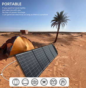 Panneau solaire monocristallin pliable portable en verre ETFE de 100 W, 240 W, 150 W, 200 W, 160 W pour usage domestique - Product Image 3