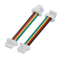 Arnés de cableado para drones de carreras FPV SH10 4P, cable de alimentación para controlador de vuelo ZH15, cable de silicona extrasuave de alta temperatura 32AWG 5