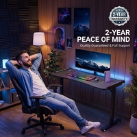 Table de jeu AOR pour la maison, café internet, salle d'e-sport, effets d'éclairage RGB multiples, matériau E0, vente en gros d'usine