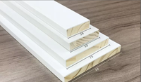 Plinthe en bois moderne Fj Joint, apprêt blanc, pour appartement