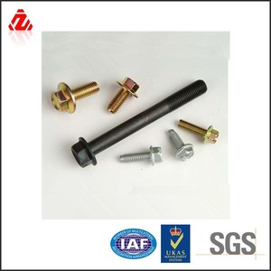 LEITE Boulon hexagonal à tête plate M5-m42 M38 à bride hexagonale en acier au carbone Din 933 Vente directe d'usine avec finition unie ANSI B18.2.1 - Product Image 5