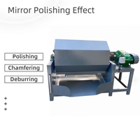 Machine de polissage rotative à effet miroir de qualité industrielle 2,2 kW 400 L pour cadres métalliques
