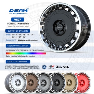 Jantes forgées DEAN VE07 6061 15/16/17/18/19/20 pouces 4X100/114.3 5X100/108 5x112 5x114.3 5x120 5x130 Personnalisées pour BEETLE <span class=keywords><strong>Fiat</strong></span> <span class=keywords><strong>500</strong></span> - Product Image 2