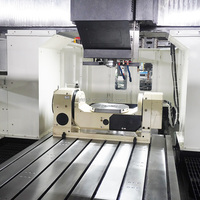 Máquina CNC de 5 Ejes con Husillo BT50, Control GSK, Fresadora de Metal de Alta Precisión, Husillo Único, Instrumentos Dentales