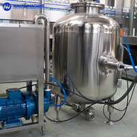 Machine de remplissage de bouteilles PET entièrement automatique Navan XGF50-50-15, 10000-12000 BPH, en acier inoxydable de qualité alimentaire, pour boissons et eau pure, capacité 200-2000 ml
