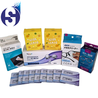 Lingettes nettoyantes pour objectifs, emballage en rouleau, résistant à l'humidité, revêtement PE, matériau d'emballage en pâte de bois vierge à 100%