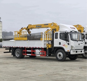 Camion <span class=keywords><strong>benne</strong></span> Dongfeng 4x2 de 5 tonnes avec <span class=keywords><strong>grue</strong></span> manipulateur, prix usine, à vendre - Product Image 4