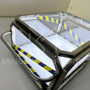 Luminous <b>Insulated</b> <b>Ice</b> Barrel Flexible Movable Acrylic <b>Ice</b> <b>Bucket</b> with Large Capacity for Commercial Use in Bars Clubs - Product Image 3