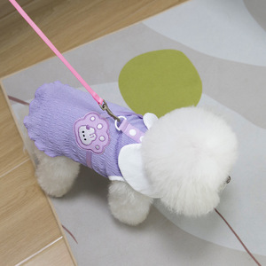 Camiseta sin Mangas para Perro con Bordado de Conejito, Chaleco para Mascotas Pequeñas, Atuendo Dulce de Verano para <span class=keywords><strong>Cachorros</strong></span> y Gatos, Ropa para Perros - Product Image 4