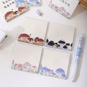 HengXin Cute Sticky Note 50Sheets Kawaii School Supplies Memo <b>Pad</b> Self-adhesive Cute Stationery - Product Image 1