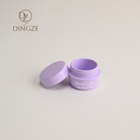 Bouteille de distribution de vernis à ongles en plastique PP 15g personnalisée pot cosmétique vide portable pour l'emballage de crème de soin de la peau