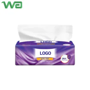 Pañuelo de papel ecológico de 3 capas, pañuelo Facial Suave