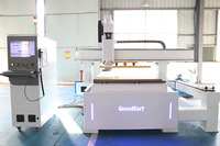 Routeur CNC ATC 1325 pour la fabrication de portes d'armoires en bois, machine de travail du bois