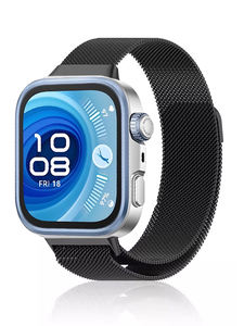 Bracelet en métal milanais pour <span class=keywords><strong>Huawei</strong></span> Watch Fit 3 <span class=keywords><strong>4</strong></span>-<span class=keywords><strong>4</strong></span> <span class=keywords><strong>Pro</strong></span> Smartwatch, bracelet magnétique en acier inoxydable pour <span class=keywords><strong>Huawei</strong></span> Fit <span class=keywords><strong>4</strong></span> <span class=keywords><strong>Pro</strong></span> - Product Image 3