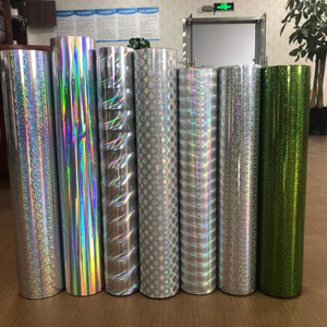 Hologramme clair arc-en-ciel graphique artisanat personnalisé <span class=keywords><strong>Film</strong></span> hologramme coloré autocollant auto-<span class=keywords><strong>adhésif</strong></span> <span class=keywords><strong>Film</strong></span> holographique - Product Image 1