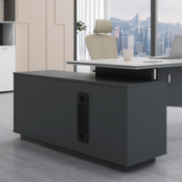 Gestionnaire PDG Boss Bureaux de bureau Bureau exécutif moderne en forme de L Grande table de bureau Bureau modulaire Bureau De Travail