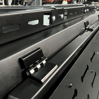 Auvent modulaire en aluminium pour Ford Ranger Wildtrak Raptor Double Cabine, robuste, pour le tout-terrain, avec fenêtres latérales