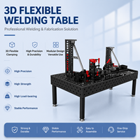 Table de soudage nitridée 3000x1500, plateforme de soudage modulaire 3D flexible et robuste pour la fabrication de structures en acier