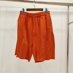 Pantalones Cortos Casuales de Marca Streetwear de Alta Calidad, 100% Algodón, Estilo Hip Hop, Denim, con Estampado Puff, para Hombre - Product Image 1