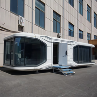 Maisons conteneurs préfabriquées de haute qualité, capsules spatiales, résidentielles, modulaires, adaptées aux séjours à la maison
