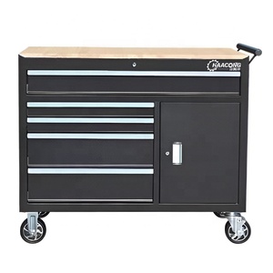 Carrito de Herramientas para <span class=keywords><strong>Mecánico</strong></span>, Sistema de Gabinete para Garaje, Caja de Herramientas con Ruedas - Product Image 1