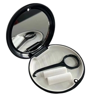 Boîte dentaire en plastique ABS de qualité alimentaire pour fournitures dentaires, étui de rangement pour prothèses dentaires avec logo personnalisé en stock