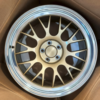 Jantes de course forgées, lèvres polies, finition or brossé, 5x114.3, 18-20 pouces, pour BMW E46 M3 E90 M3 Land Rover Rolls-Royce Nissan