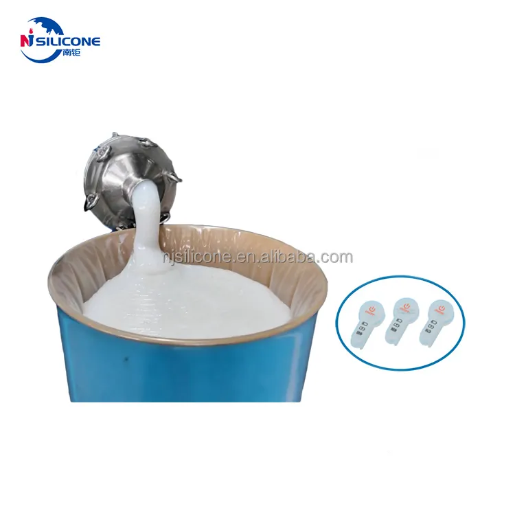 Stable Shrinkage Rate A B Semitransparent Liquid Silicone Rubber Material for High Life Key