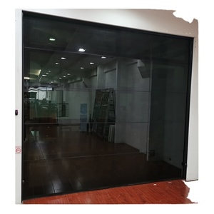 Remote Control Aluminum <b>Frame</b> Glass Full View Garage Door With Modern Style - Product Image 3