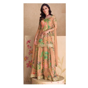 Costume de Palazzo de mariée Chinon lourd d'approvisionnement direct d'usine pour mariage et tenue de fête disponible au prix de gros - Product Image 1