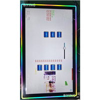 Monitor de 32 Pulgadas con Pantalla Táctil LCD para Juegos de Habilidad, con Luces LED y Conexión USB Serial para Gabinete de Juegos