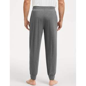 <b>Men's</b> Bamboo Viscose <b>Pajama</b> Pants Soft Joggers Sleep Bottoms With Drawstring And Pockets Custom <b>Mens</b> Lounge Pants - Product Image 2