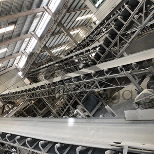 EP150 personalizzabile 3Ply 4Ply 15MPA resistente al calore nastro trasportatore in gomma nera resistente per le industrie di vendita al dettaglio di prodotti alimentari frantoio - Product Image 3