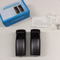 Sensor Fotoeléctrico Infrarrojo Inalámbrico de 12V 24V, Tipo Batería/Reflejante/Láser, para Puertas, Ventanas y Abridores de Portones Correderos
